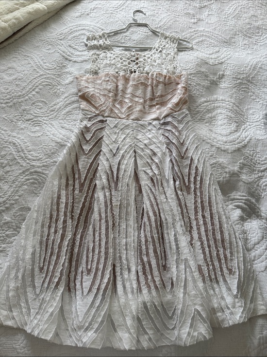 Tracy Reese Dresses & Skirts - Tracy Reese Ivory Dress with Blush Accents